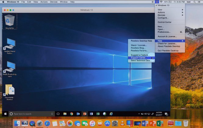 parallels trial for mac